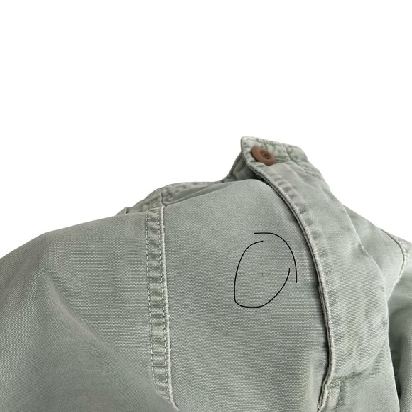 AMO Army Twist Denim Straight Leg Cotton Pants in Military Surplus Size 30 - Picture 10 of 10